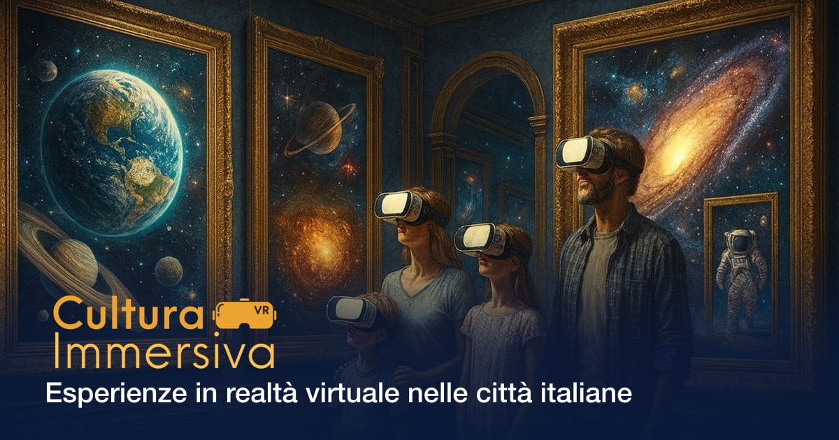 Cultura Immersiva - Esperienze VR nelle Città Italiane Cultura Immersiva - Esperienze VR nelle Città Italiane