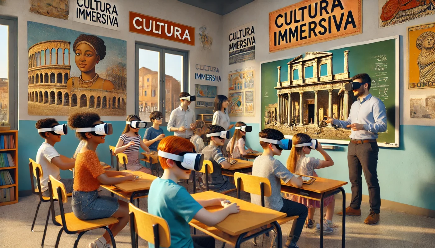 cultura immersiva didattica realà virtuale vr